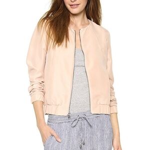 Splendid Women's Soft Pink Bomber Jacket Size XS